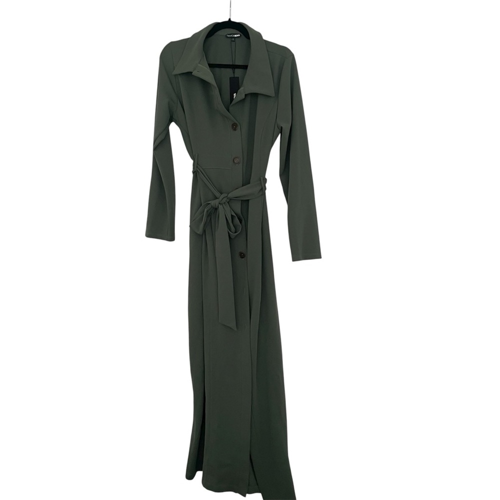 Fashion Nova Alyana Maxi Dress Green XL - Picture 3 of 7